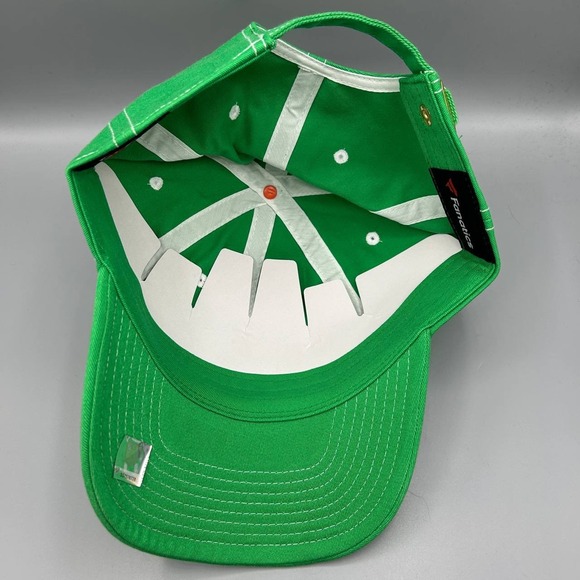 New York City FC Hat Men Green Embroidered Fanatics Strap Back Cap Cotton New - Picture 2 of 8